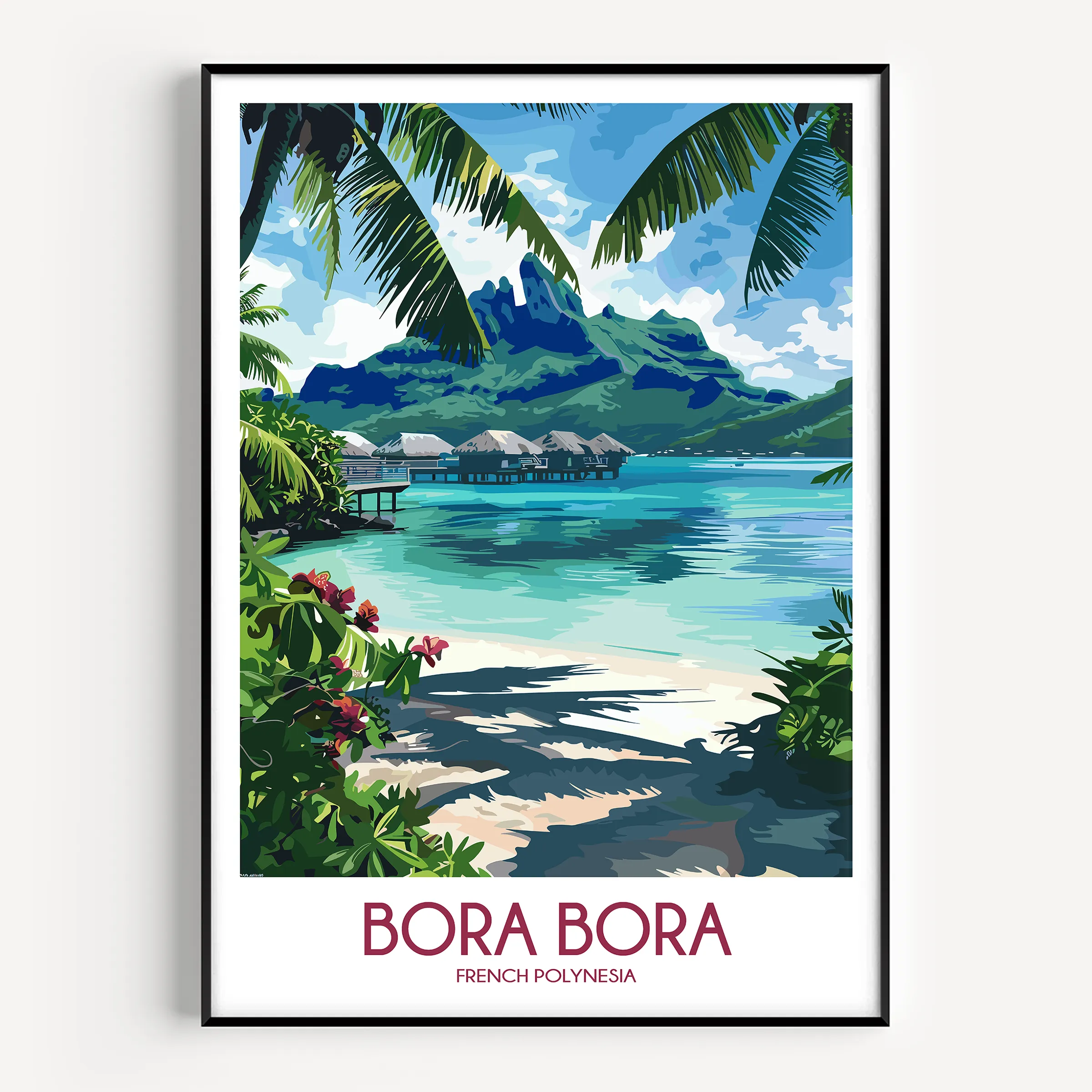 Bora Bora Travel Memory Gift
