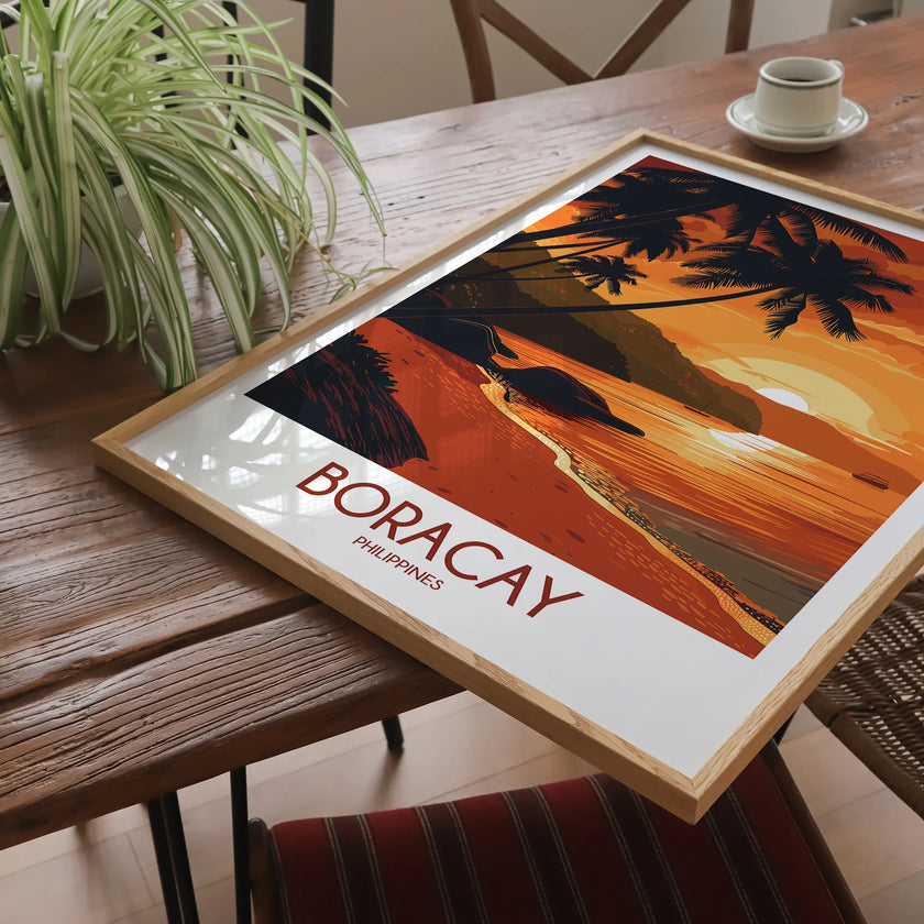 Boracay Destination Art Gift
