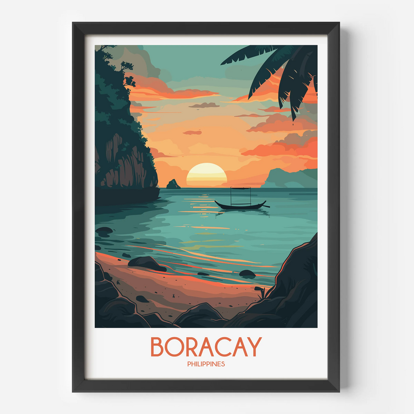 Boracay Destination Art Gift