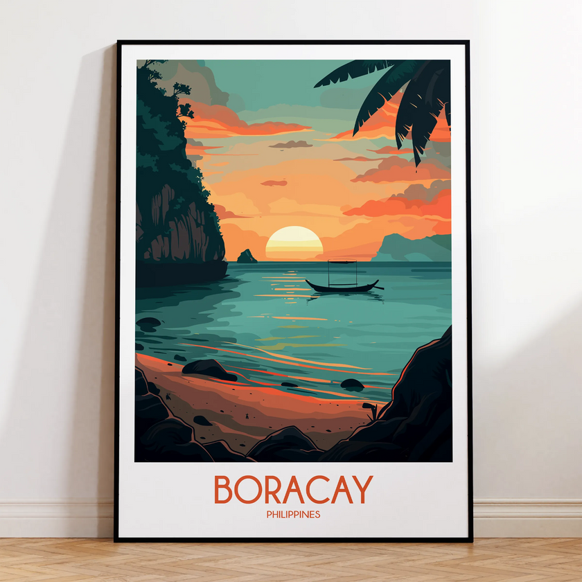 Boracay Minimalist Wall Art