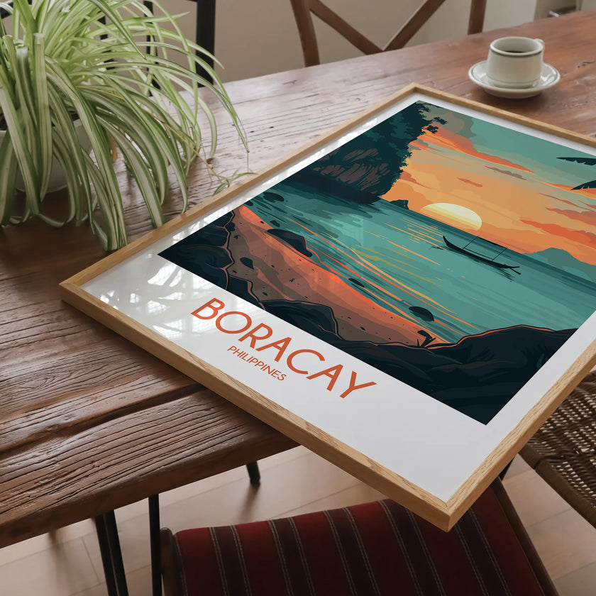 Boracay Scenic Landscape Art