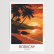 Boracay Souvenir Poster Print