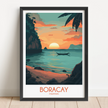 Boracay Souvenir Poster Print