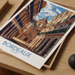 Bordeaux Modern Travel Poster