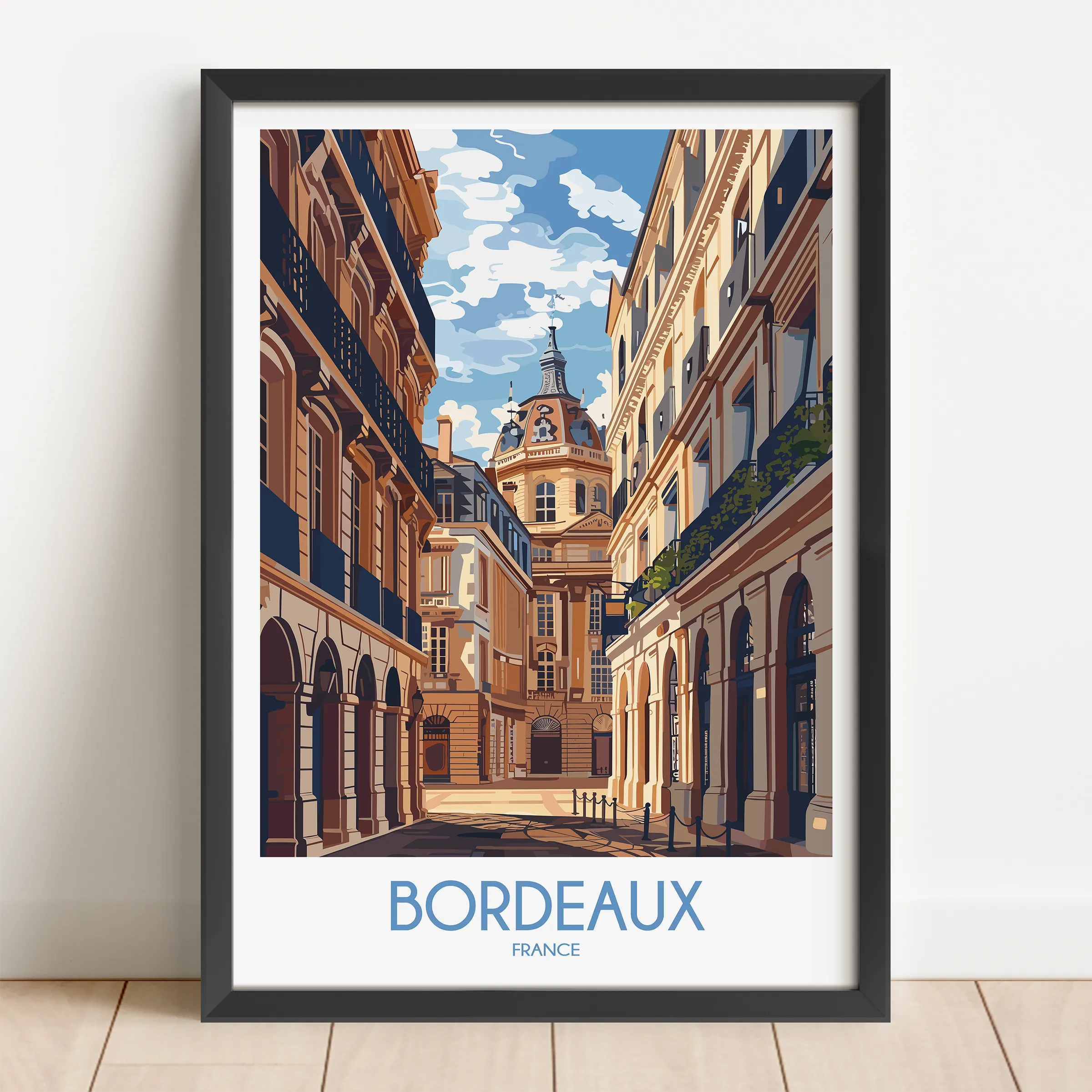 Bordeaux Scenic Landscape Art