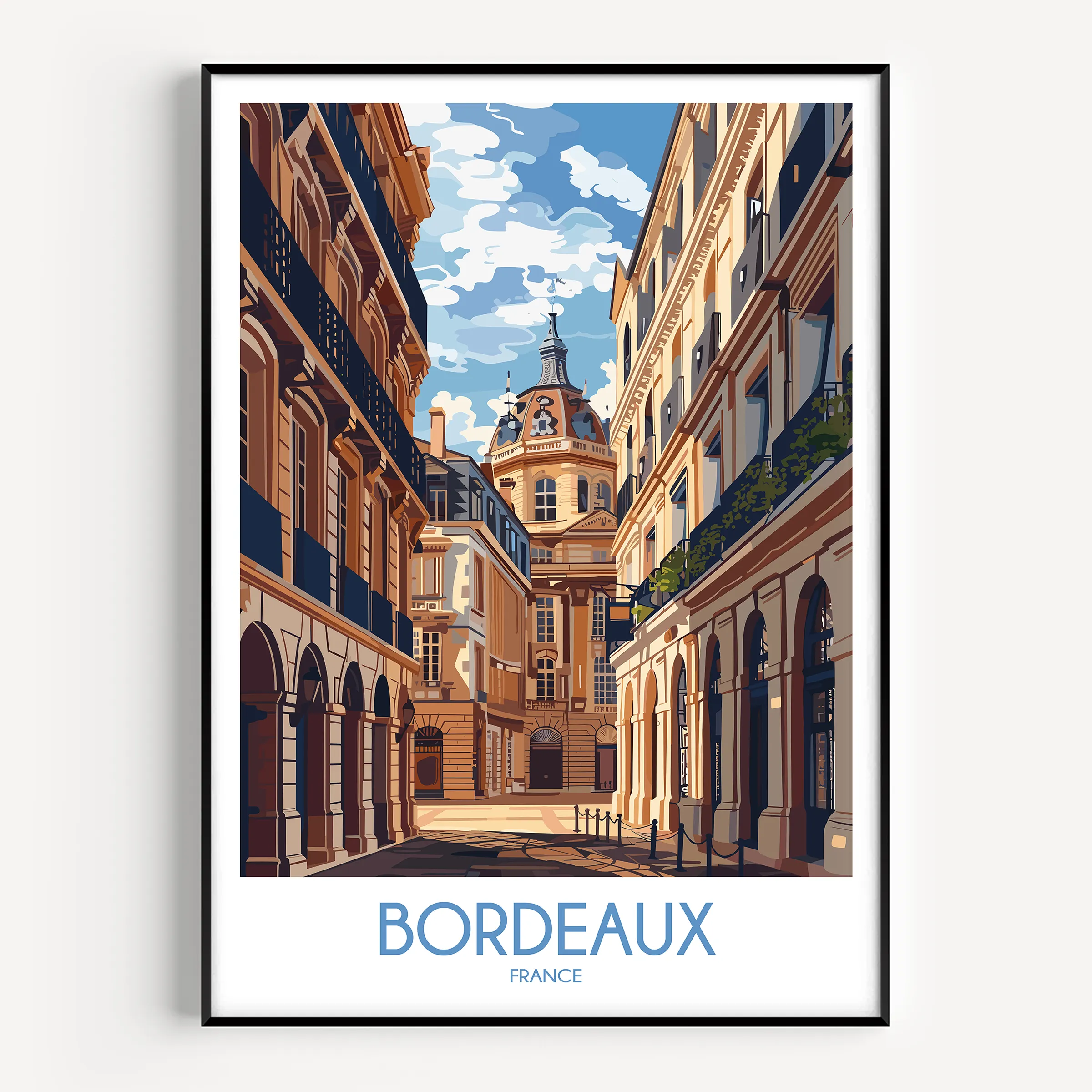 Bordeaux Souvenir Poster Print