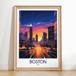 Boston Destination Art Gift
