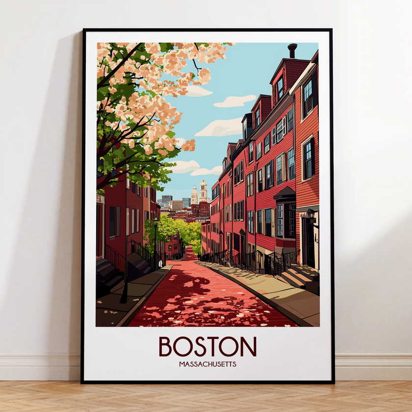 Boston Destination Art Gift