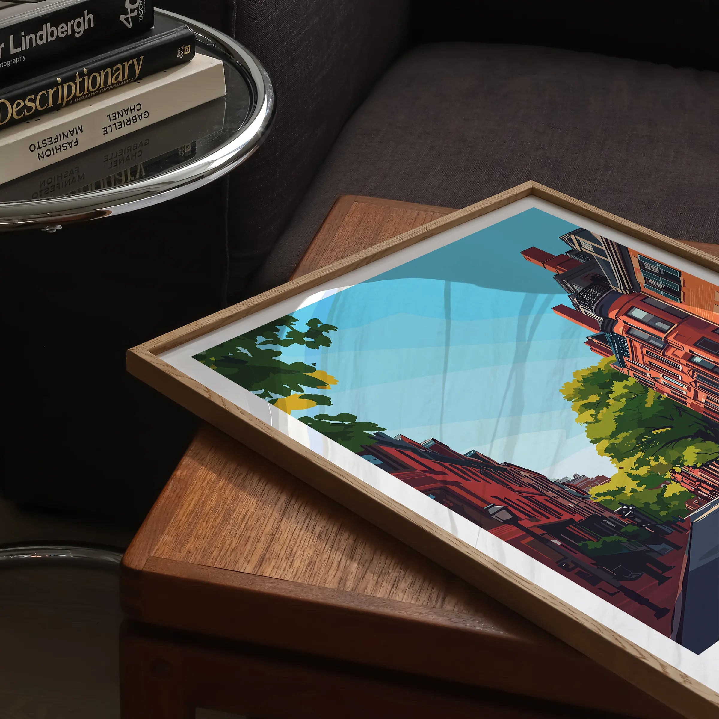 Boston Retro Travel Illustration