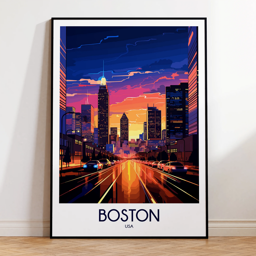 Boston Scenic Landscape Art