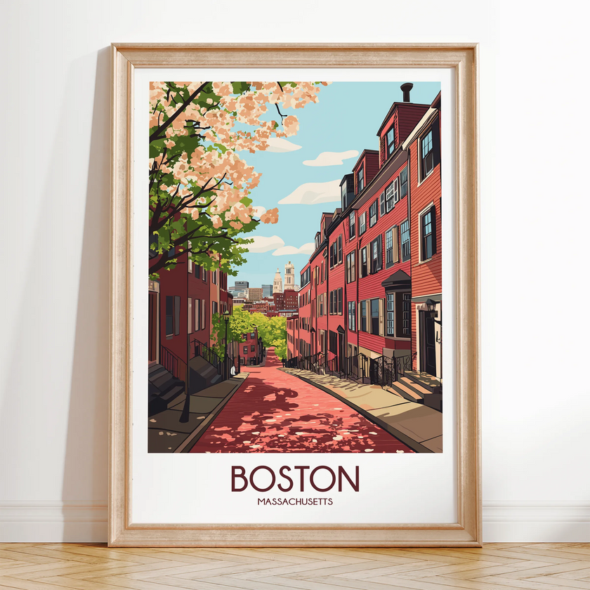 Boston Travel Memory Gift
