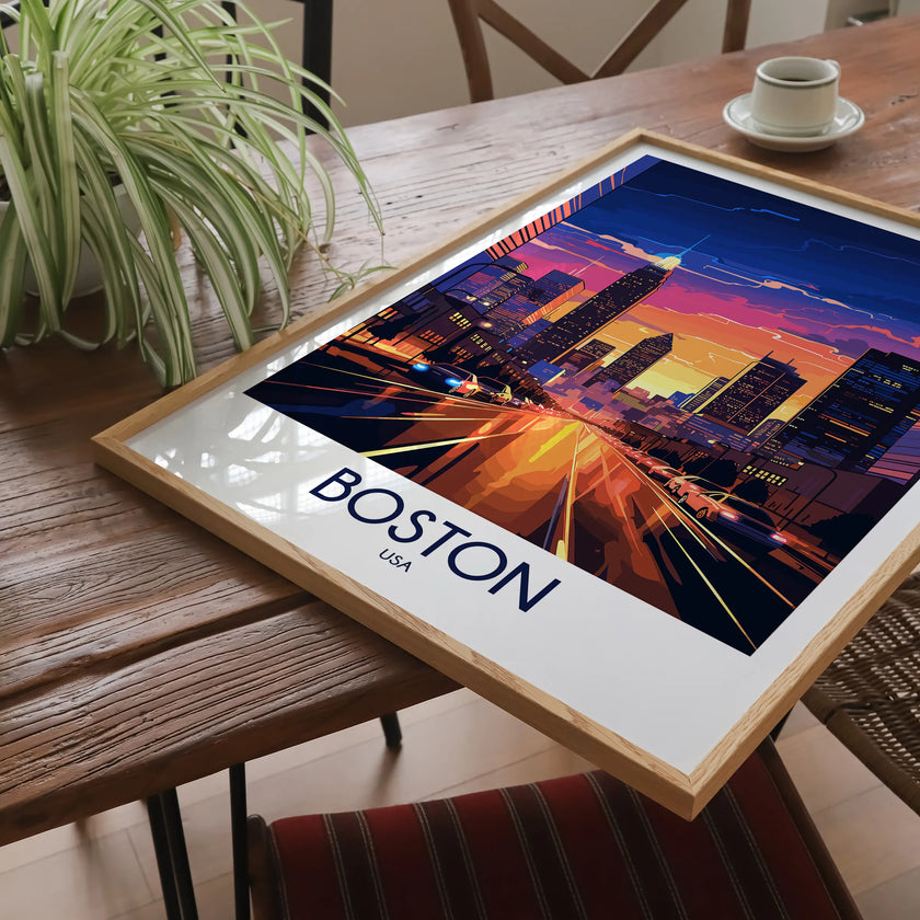 Boston Travel Memory Gift