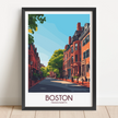 Boston Travel Memory Gift