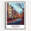 Boston Travel Memory Gift