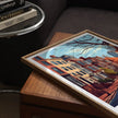 Boston Vintage Style Print