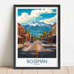 Bozeman Destination Art Gift