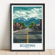 Bozeman Minimalist Wall Art