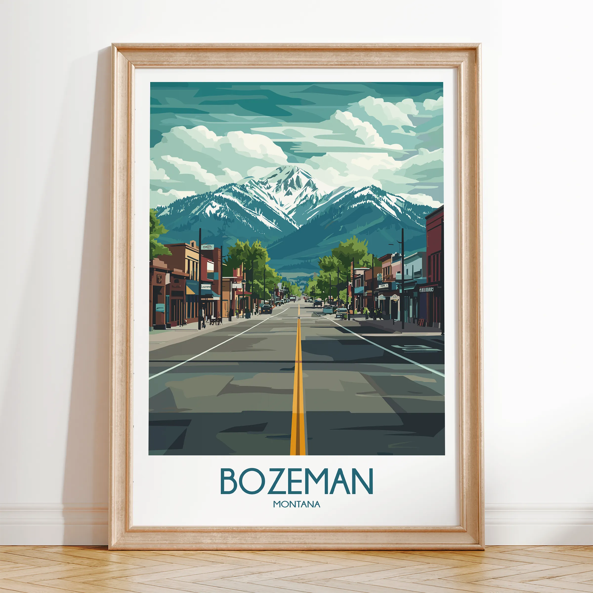 Bozeman Scenic Landscape Art