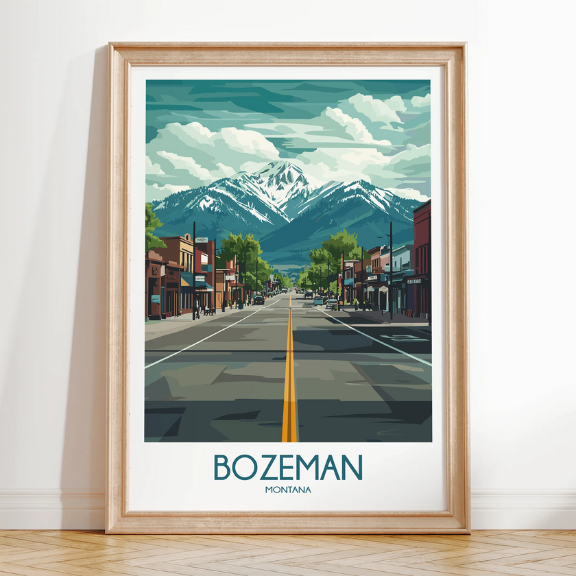 Bozeman Scenic Landscape Art