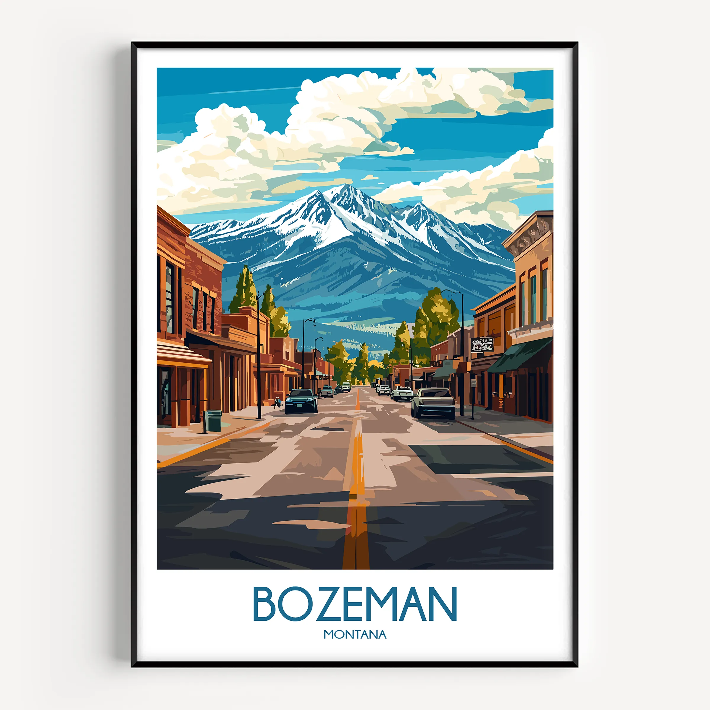 Bozeman Scenic Landscape Art