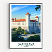 Bratislava Vintage Style Print