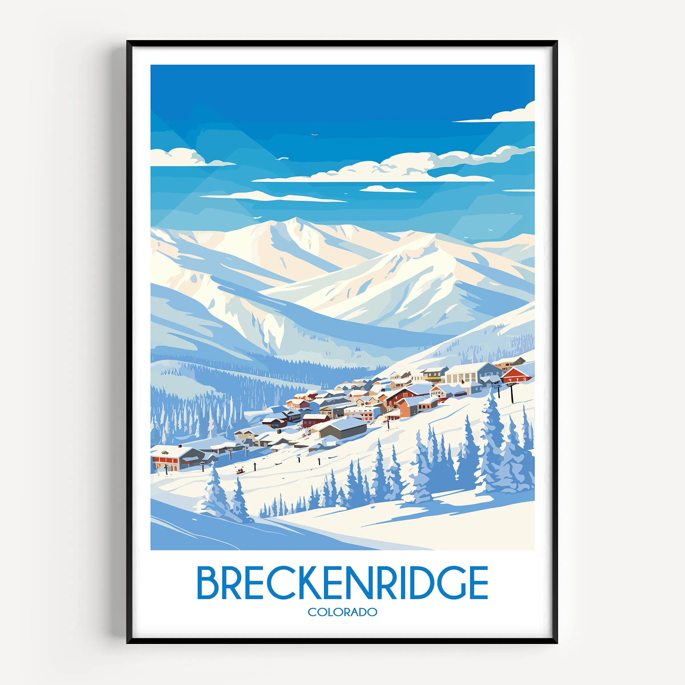 Breckenridge Scenic Landscape Art