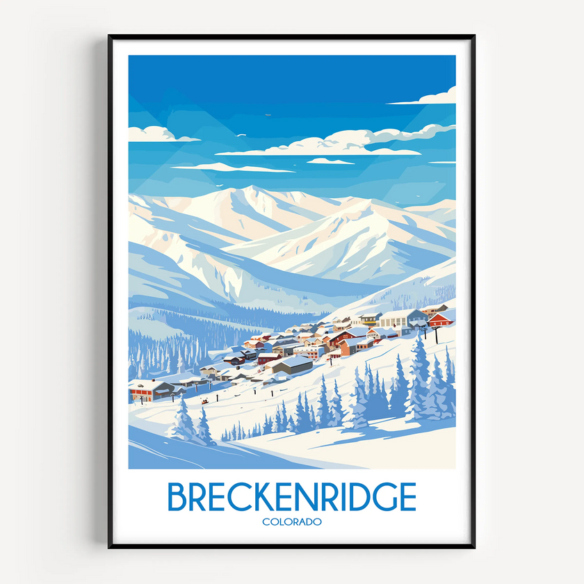 Breckenridge Scenic Landscape Art