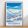 Breckenridge Souvenir Poster Print