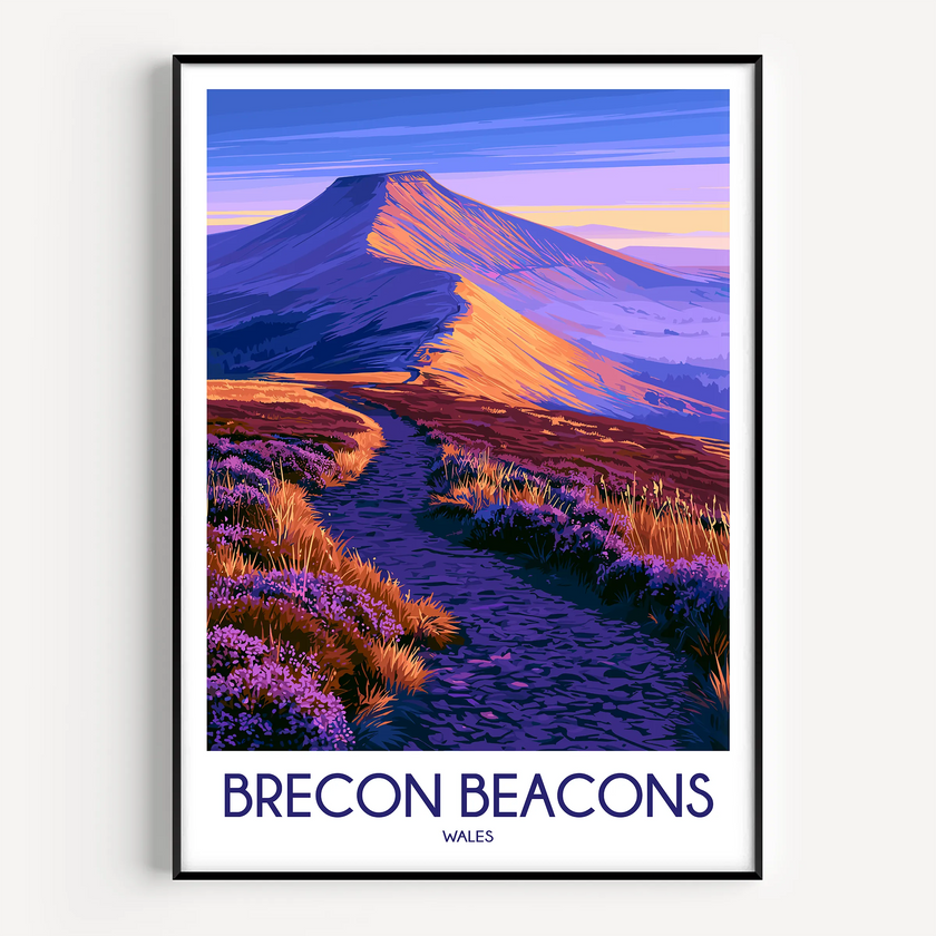 Brecon Beacons Destination Art Gift