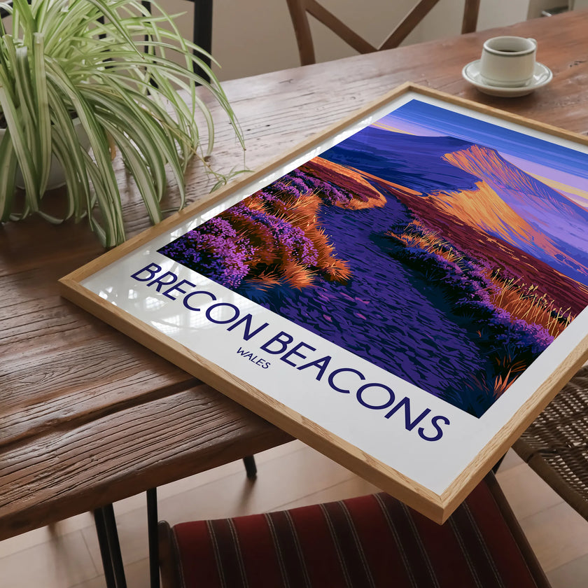 Brecon Beacons Minimalist Wall Art