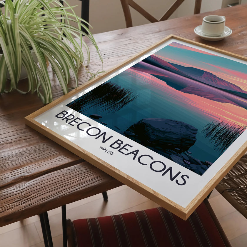Brecon Beacons Souvenir Poster Print