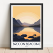 Brecon Beacons Souvenir Poster Print