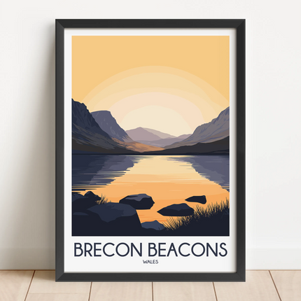 Brecon Beacons Souvenir Poster Print