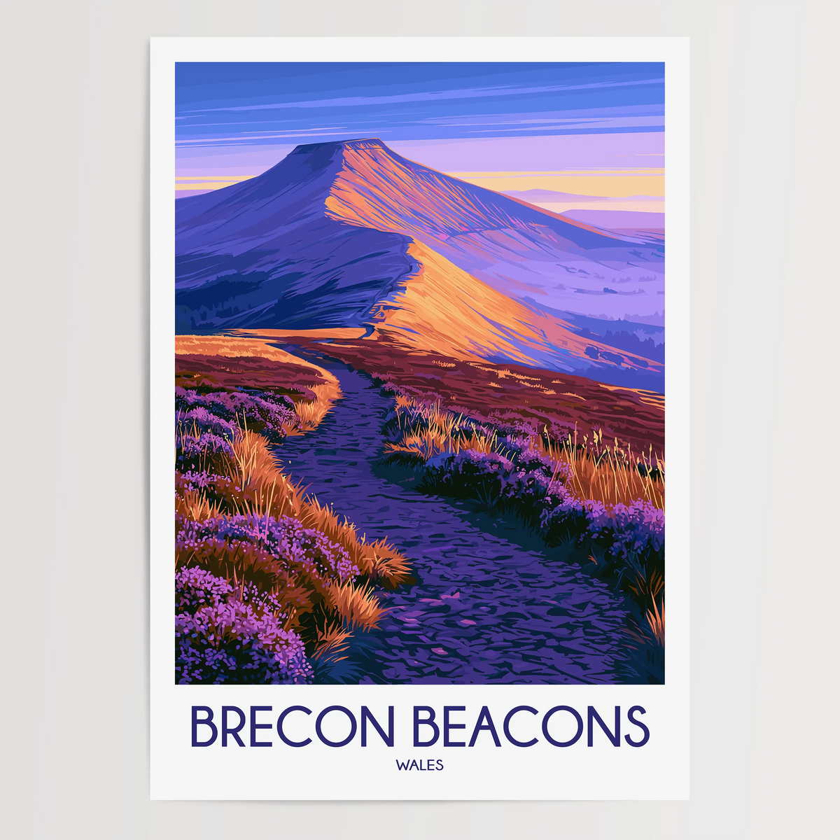 Brecon Beacons Travel Memory Gift