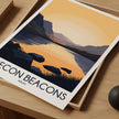 Brecon Beacons Vintage Style Print