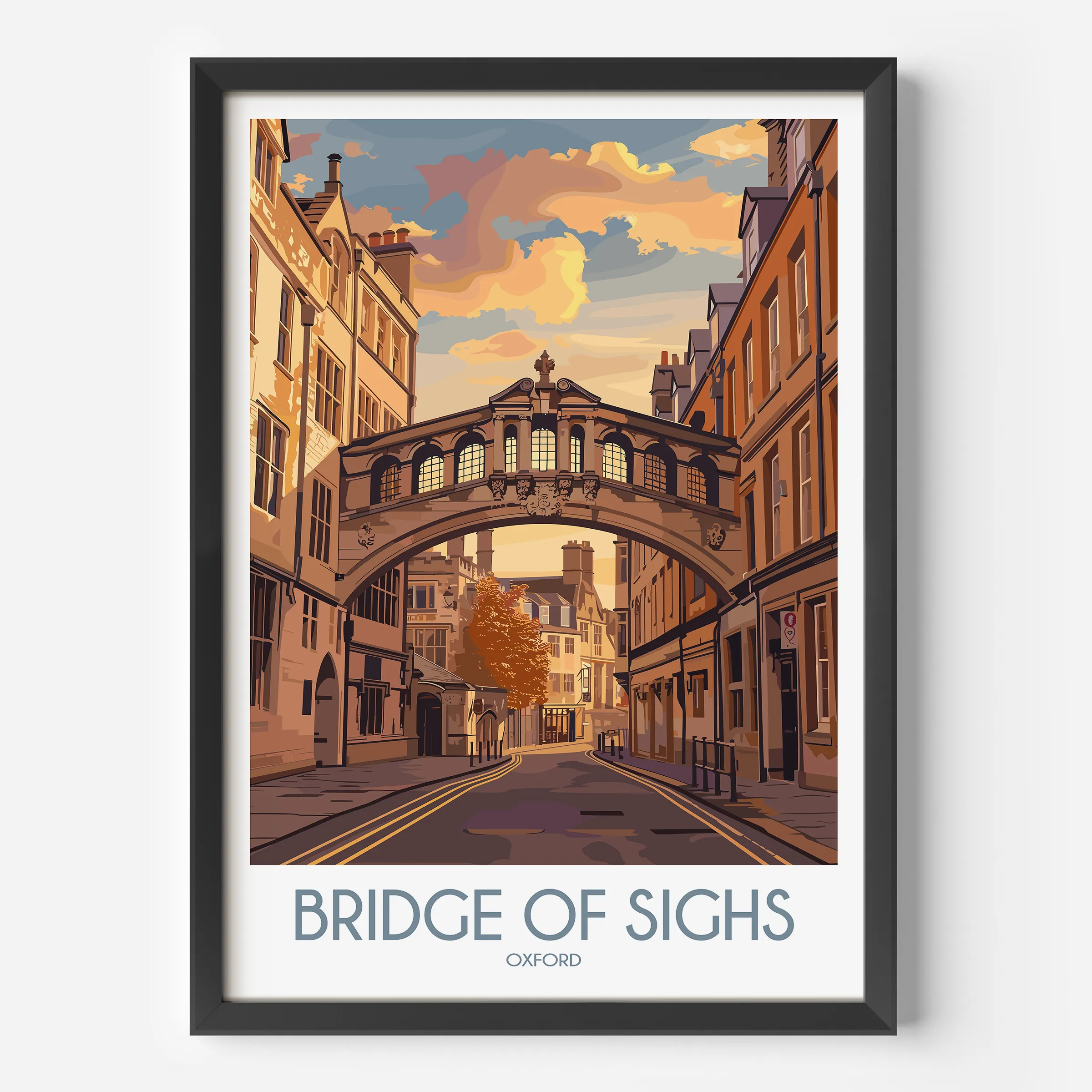 Bridge Of Sighs Destination Art Gift