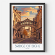 Bridge Of Sighs Destination Art Gift