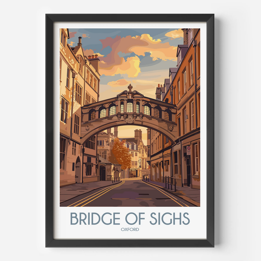 Bridge Of Sighs Destination Art Gift