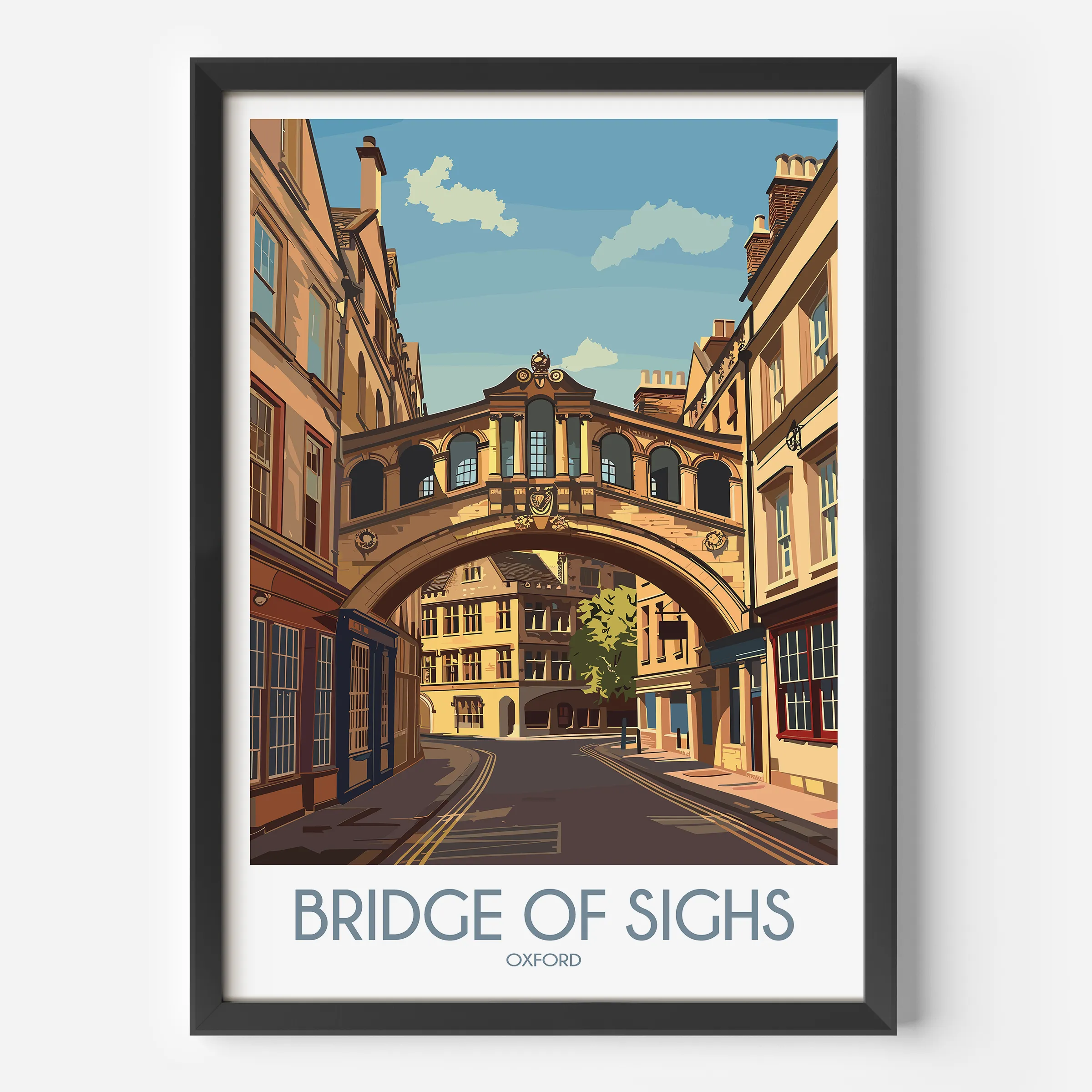 Bridge Of Sighs Minimalist Wall Art