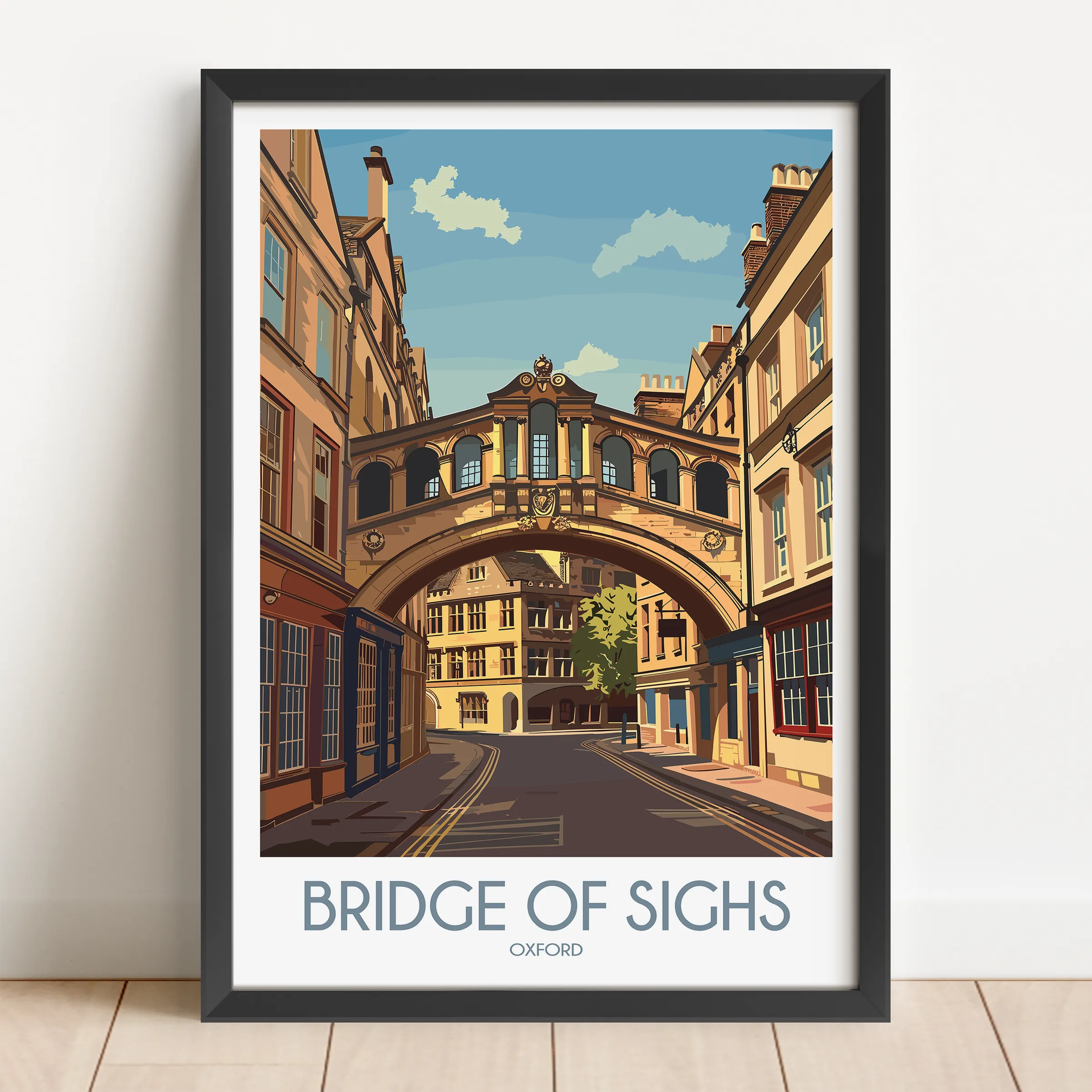 Bridge Of Sighs Souvenir Poster Print