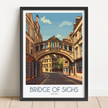 Bridge Of Sighs Souvenir Poster Print