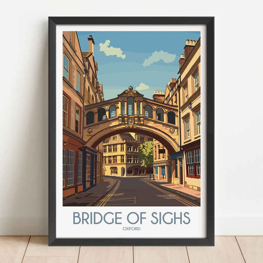 Bridge Of Sighs Souvenir Poster Print