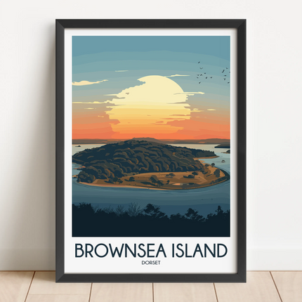 Brownsea Island Destination Art Gift