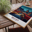 Bruges Souvenir Poster Print
