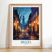 Bruges Travel Memory Gift