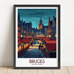 Bruges Travel Memory Gift