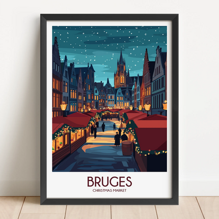 Bruges Travel Memory Gift