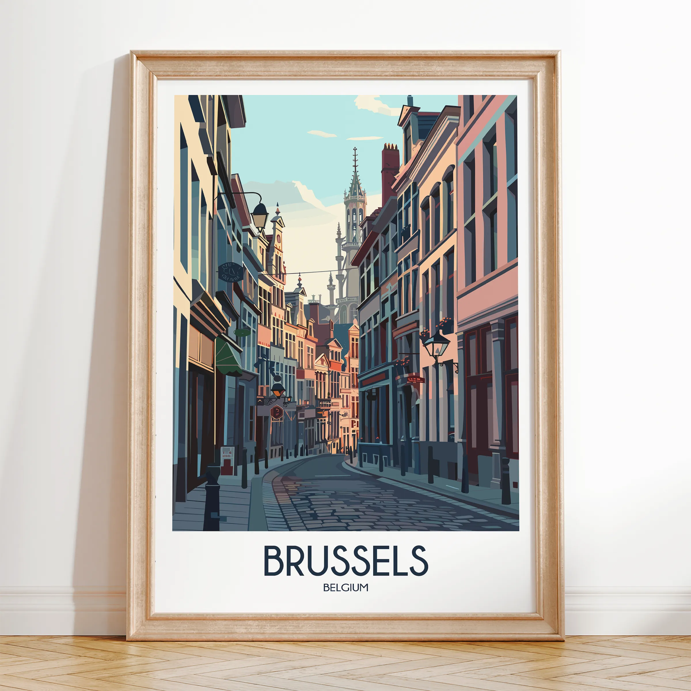 Brussels Gallery Quality Print