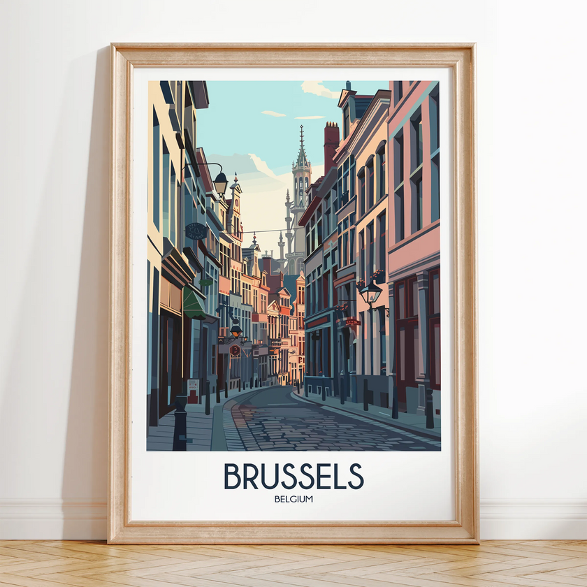 Brussels Gallery Quality Print