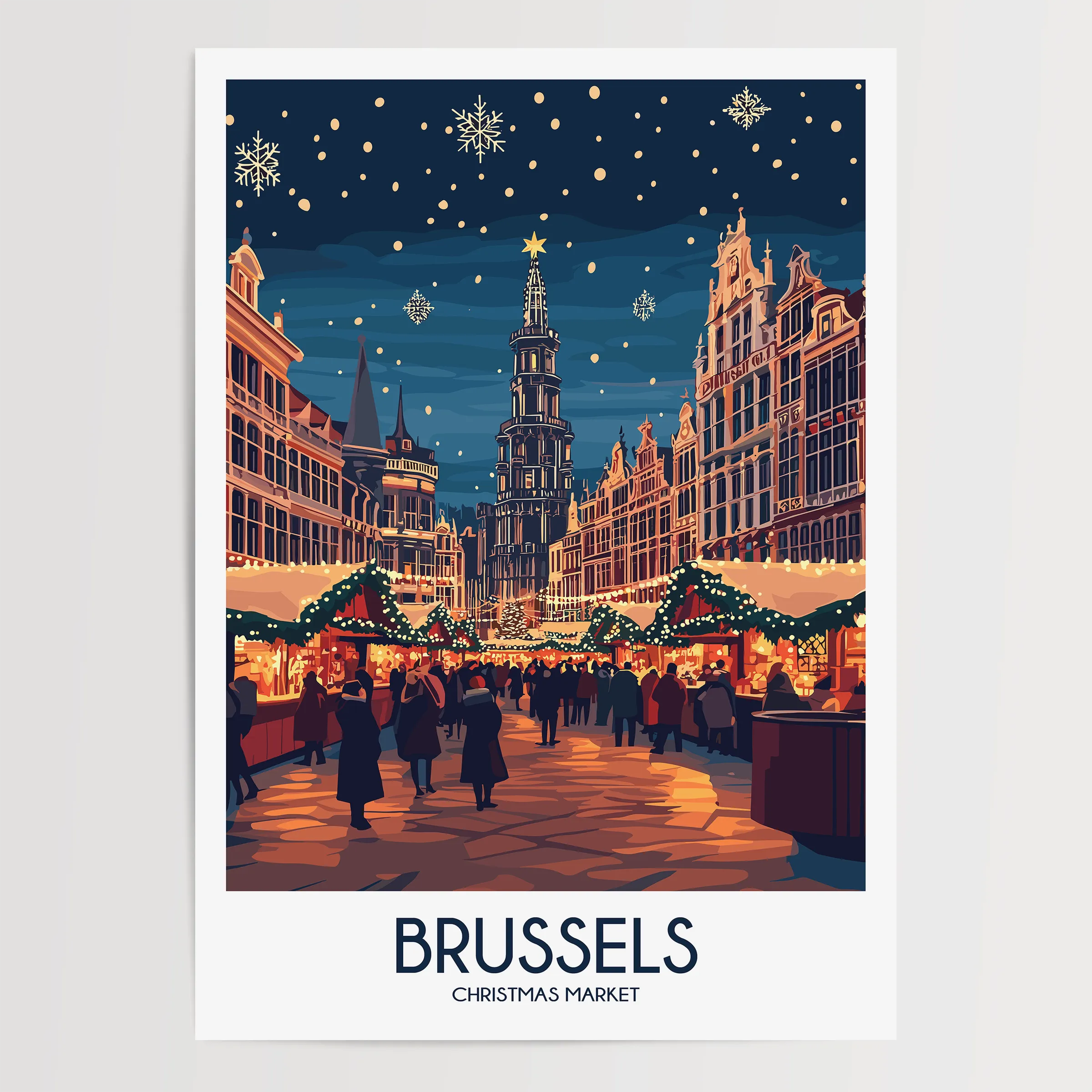 Brussels Scenic Landscape Art